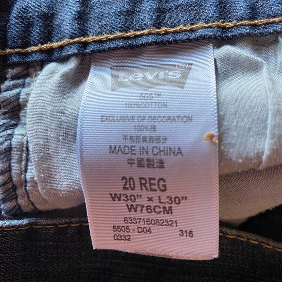 505 Levi’s - Picture 4 of 5